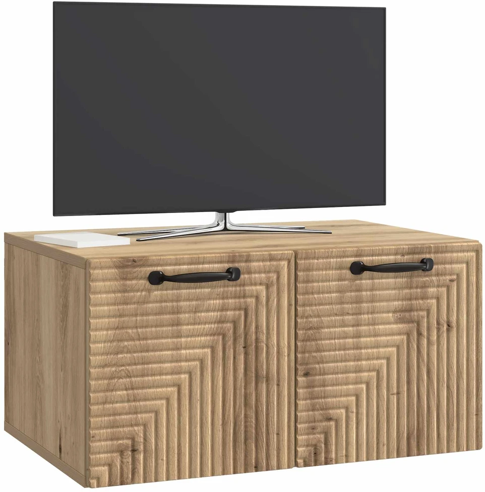 TV staliukas Sieninė TV spintelė 59,5 x 41 x 30 cm Artisano ąžuolo