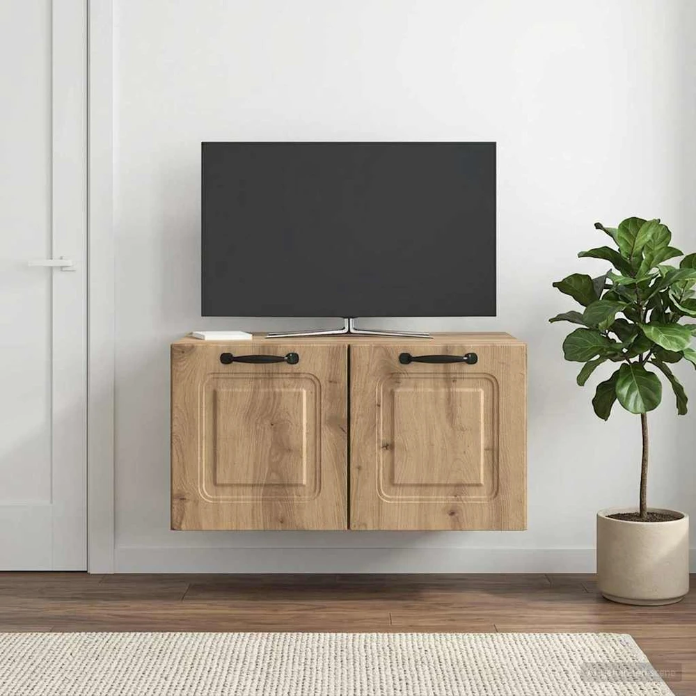 TV staliukas Sieninė TV spintelė 59,5 x 41 x 30 cm Artisano ąžuolo