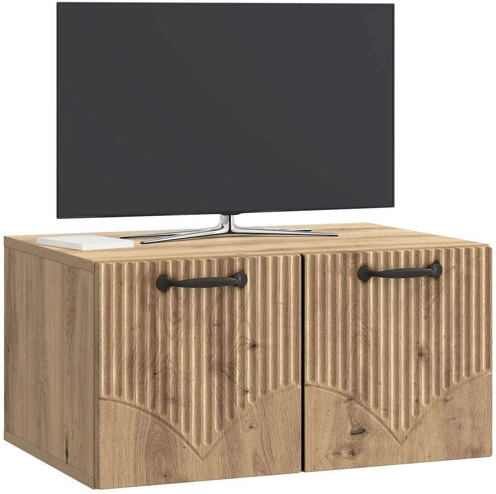 TV staliukas Sieninė TV spintelė 59,5 x 41 x 30 cm Artisano ąžuolo