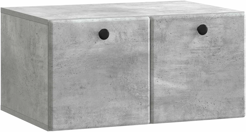 TV staliukas Sieninė TV spintelė 59,5 x 41 x 30 cm Betono pilka