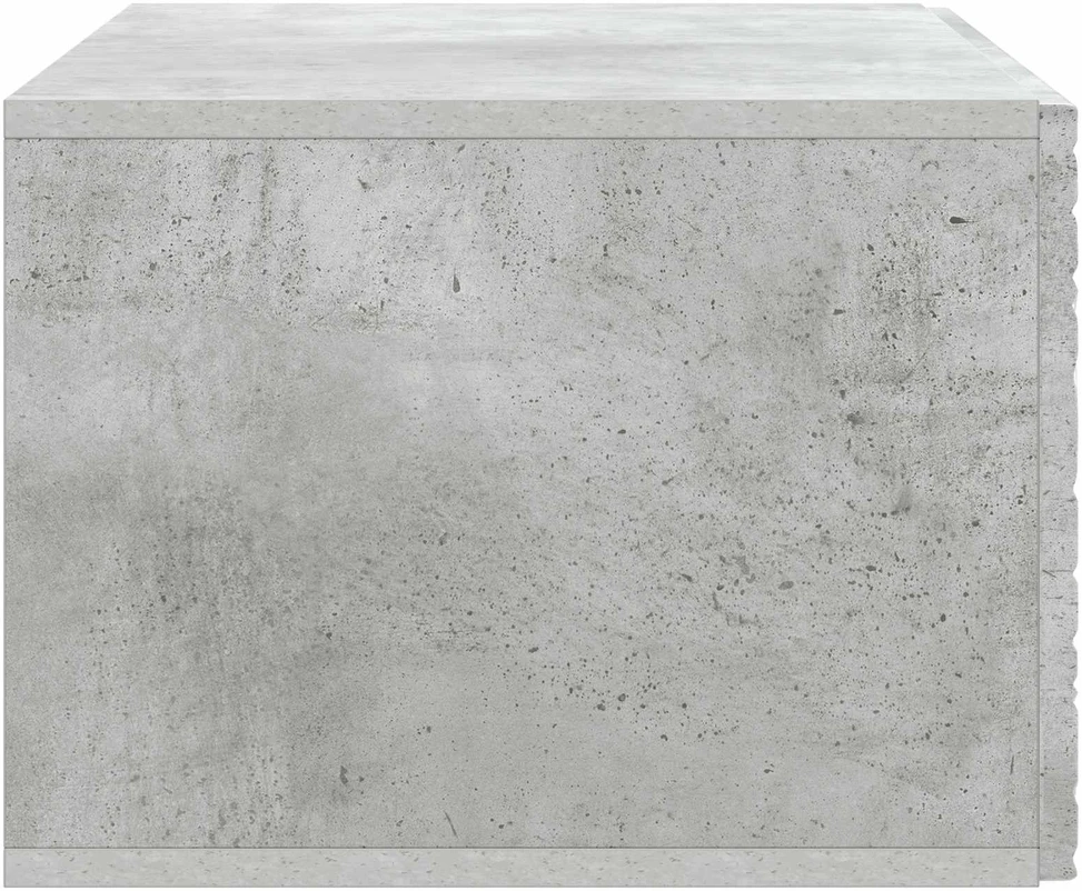 TV staliukas Sieninė TV spintelė 59,5 x 41 x 30 cm Betono pilka