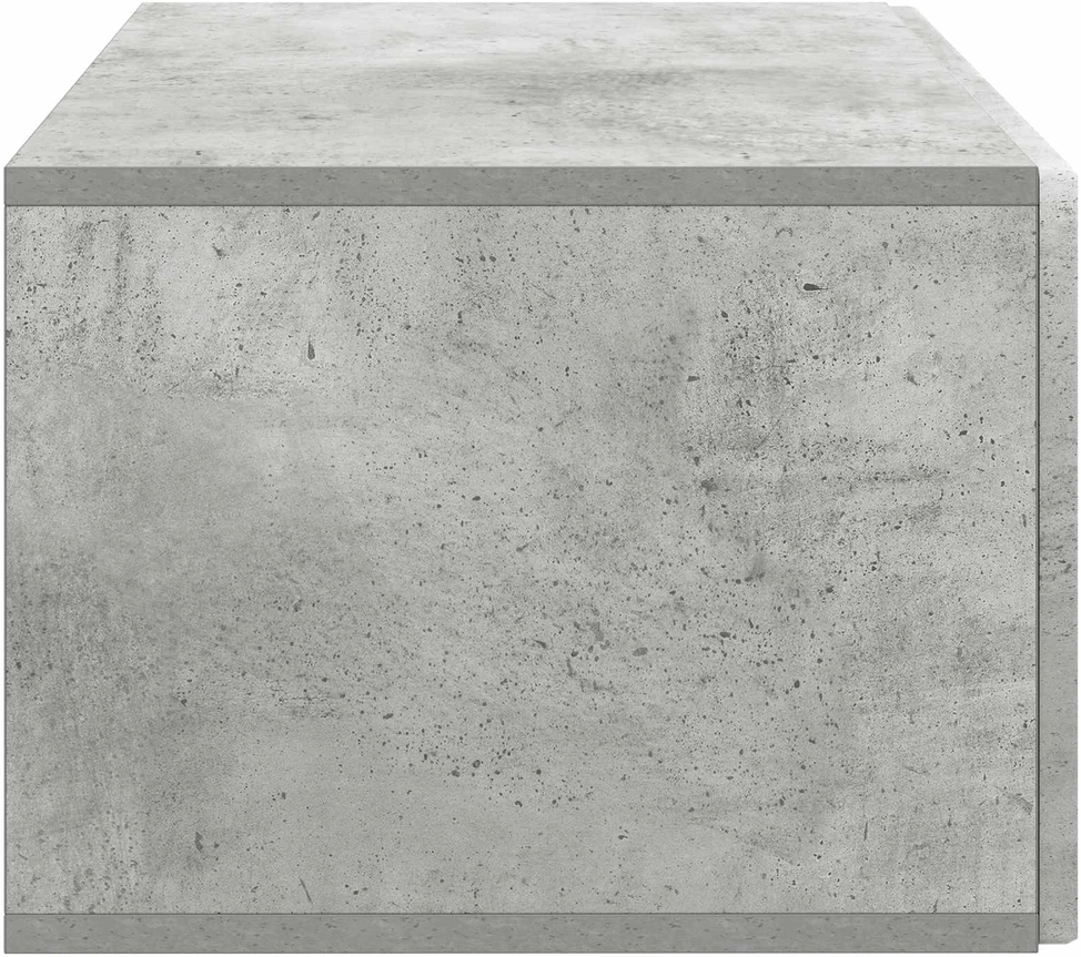 TV staliukas Sieninė TV spintelė 59,5 x 41 x 30 cm Betono pilka