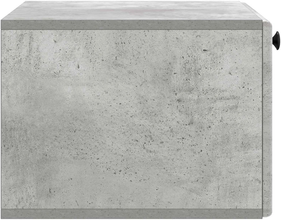 TV staliukas Sieninė TV spintelė 59,5 x 41 x 30 cm Betono pilka