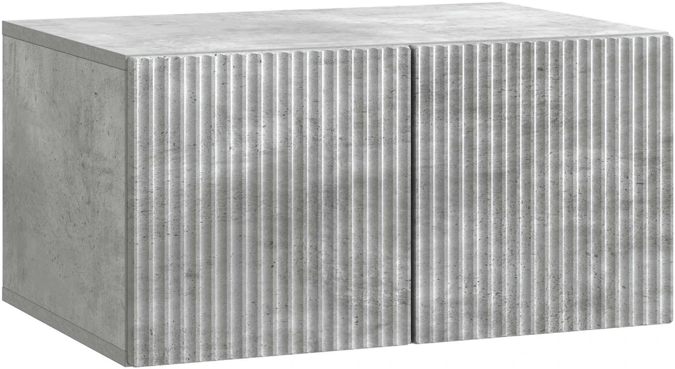 TV staliukas Sieninė TV spintelė 59,5 x 41 x 30 cm Betono pilka