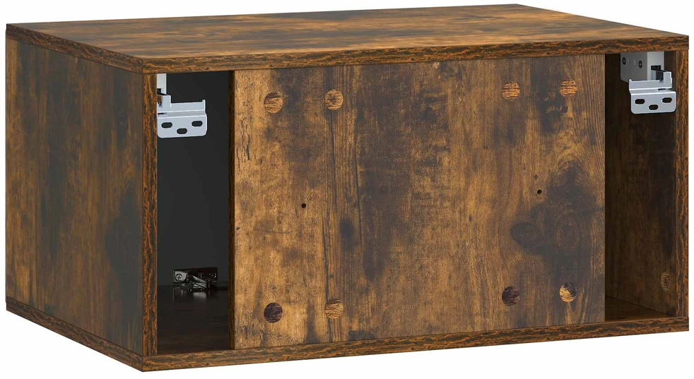 TV staliukas Sieninė TV spintelė 59,5 x 41 x 30 cm Dūminio ąžuolo