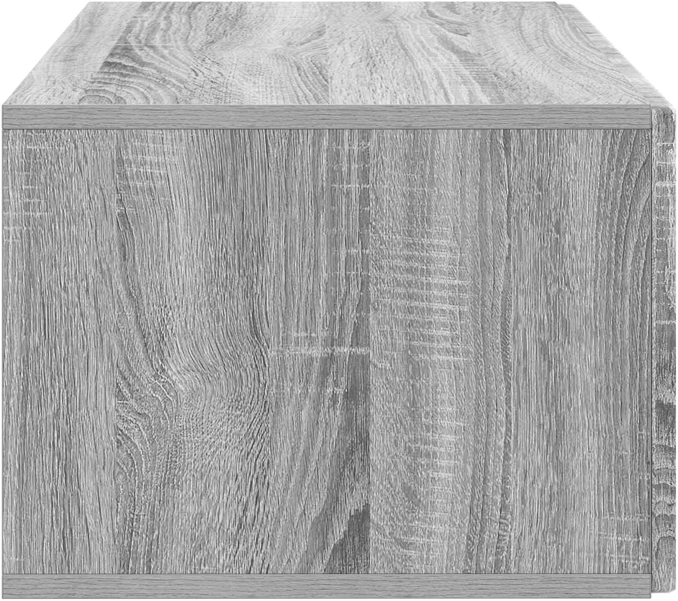 TV staliukas Sieninė TV spintelė 59,5 x 41 x 30 cm Pilka sonoma ąžuolo