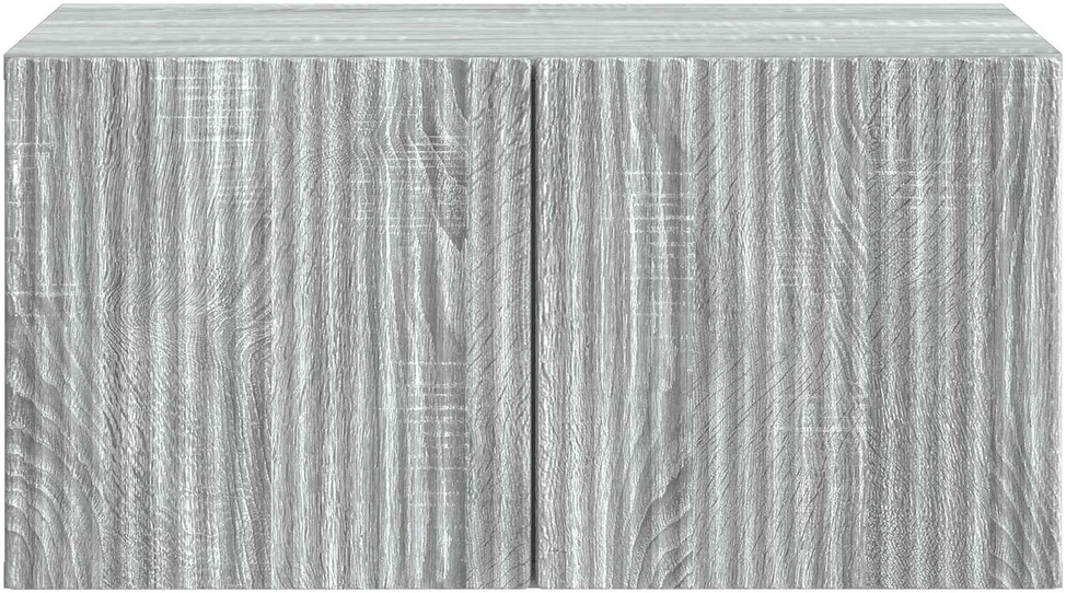 TV staliukas Sieninė TV spintelė 59,5 x 41 x 30 cm Pilka sonoma ąžuolo