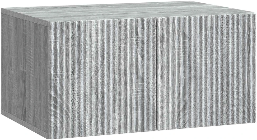 TV staliukas Sieninė TV spintelė 59,5 x 41 x 30 cm Pilka sonoma ąžuolo