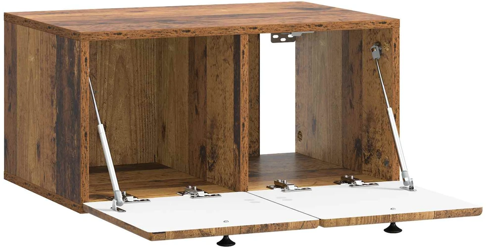 TV staliukas Sieninė TV spintelė 59,5 x 41 x 30 cm Sendintos medienos