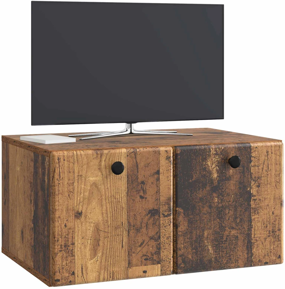 TV staliukas Sieninė TV spintelė 59,5 x 41 x 30 cm Sendintos medienos