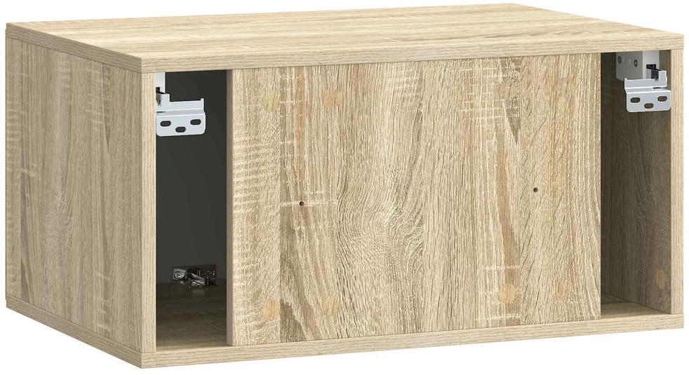 TV staliukas Sieninė TV spintelė 59,5 x 41 x 30 cm Sonoma ąžuolas