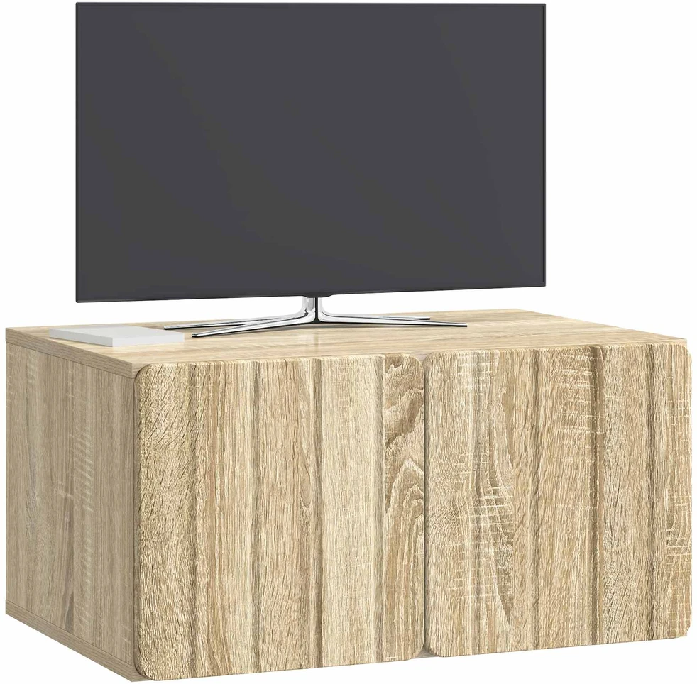 TV staliukas Sieninė TV spintelė 59,5 x 41 x 30 cm Sonoma ąžuolas