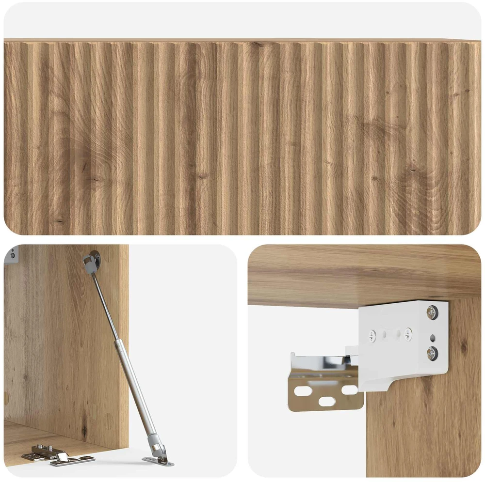 TV staliukas Sieninė TV spintelė 78,5 x 31 x 30 cm Artisano ąžuolo