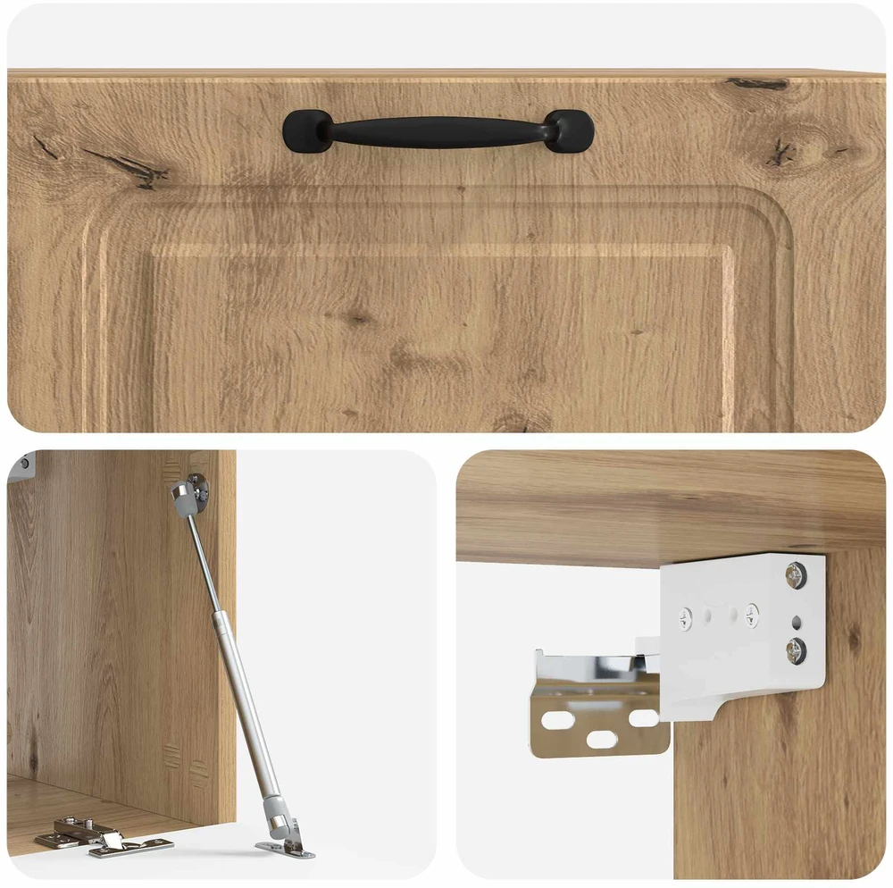 TV staliukas Sieninė TV spintelė 78,5 x 31 x 30 cm Artisano ąžuolo
