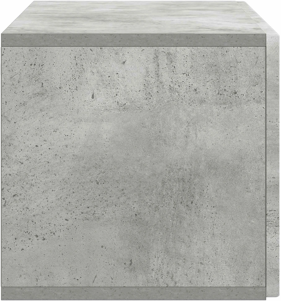 TV staliukas Sieninė TV spintelė 78,5 x 31 x 30 cm Betono pilka