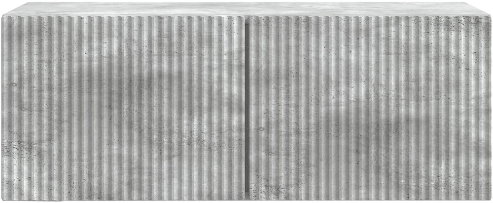 TV staliukas Sieninė TV spintelė 78,5 x 31 x 30 cm Betono pilka