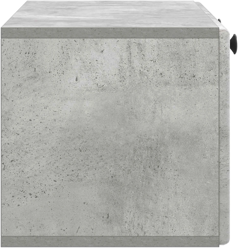 TV staliukas Sieninė TV spintelė 78,5 x 31 x 30 cm Betono pilka