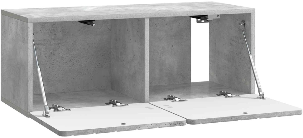 TV staliukas Sieninė TV spintelė 78,5 x 31 x 30 cm Betono pilka