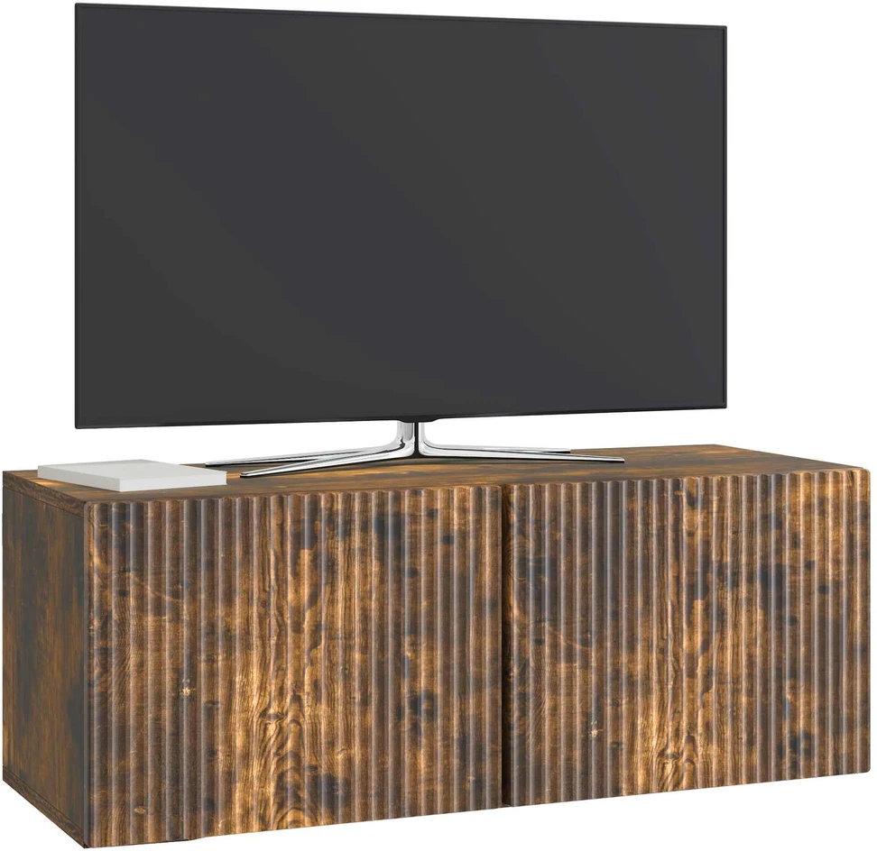TV staliukas Sieninė TV spintelė 78,5 x 31 x 30 cm Dūminio ąžuolo