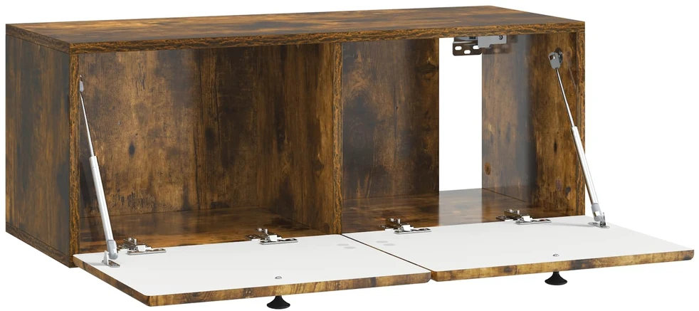 TV staliukas Sieninė TV spintelė 78,5 x 31 x 30 cm Dūminio ąžuolo