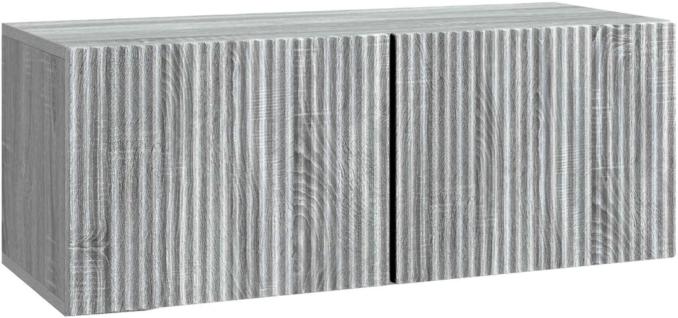 TV staliukas Sieninė TV spintelė 78,5 x 31 x 30 cm Pilka sonoma ąžuolo
