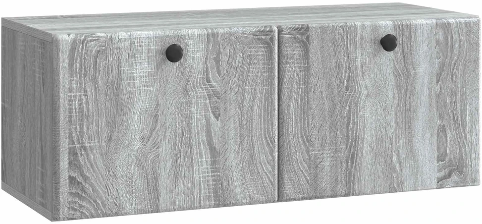 TV staliukas Sieninė TV spintelė 78,5 x 31 x 30 cm Pilka Sonoma