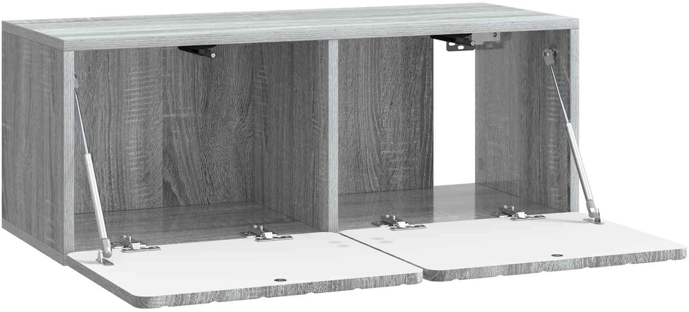 TV staliukas Sieninė TV spintelė 78,5 x 31 x 30 cm Pilka Sonoma