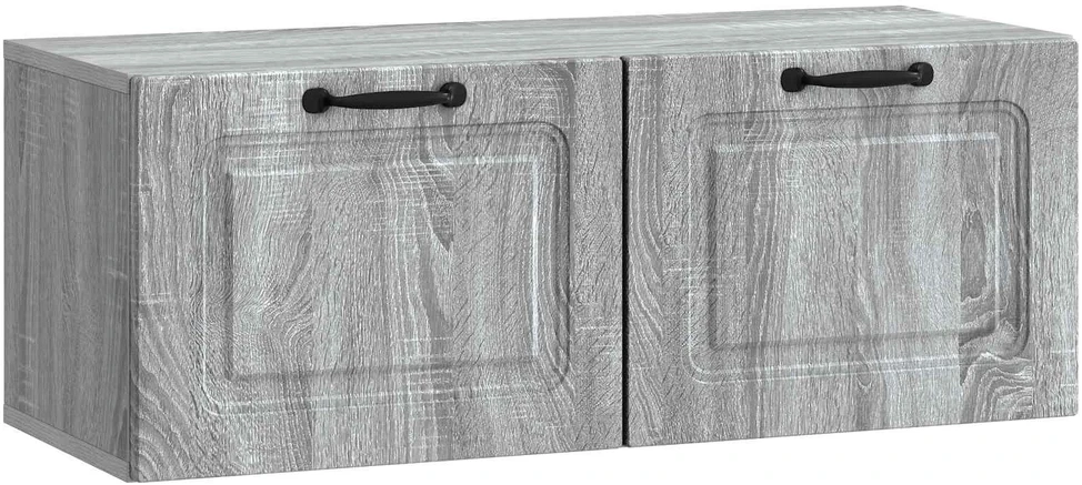 TV staliukas Sieninė TV spintelė 78,5 x 31 x 30 cm Pilka sonoma ąžuolo