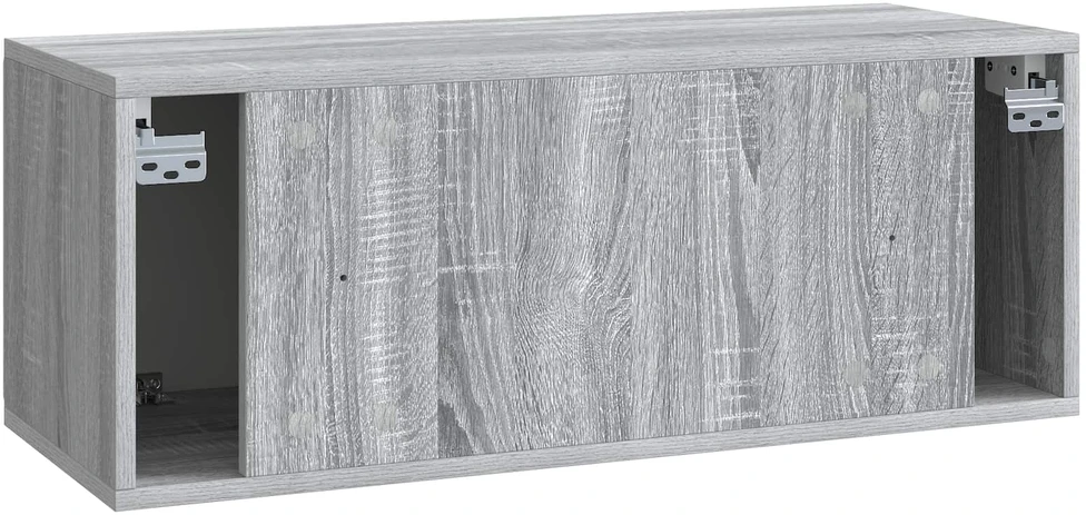 TV staliukas Sieninė TV spintelė 78,5 x 31 x 30 cm Pilka Sonoma