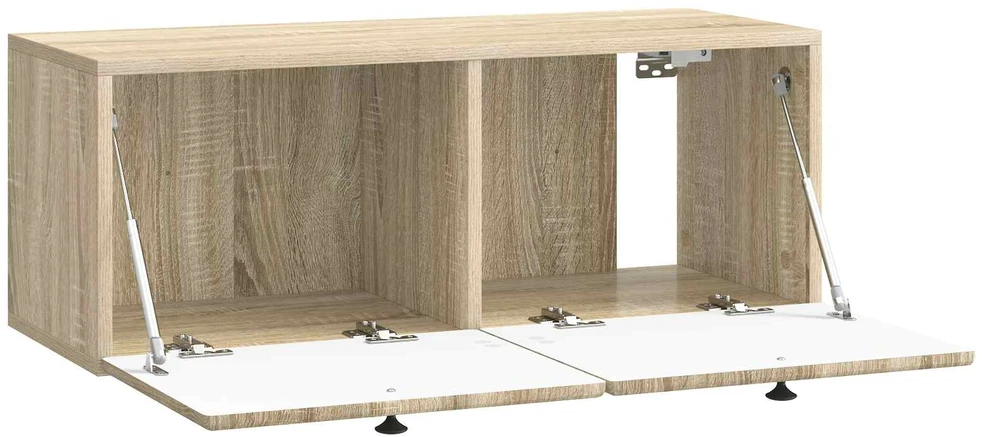 TV staliukas Sieninė TV spintelė 78,5 x 31 x 30 cm Sonoma ąžuolas