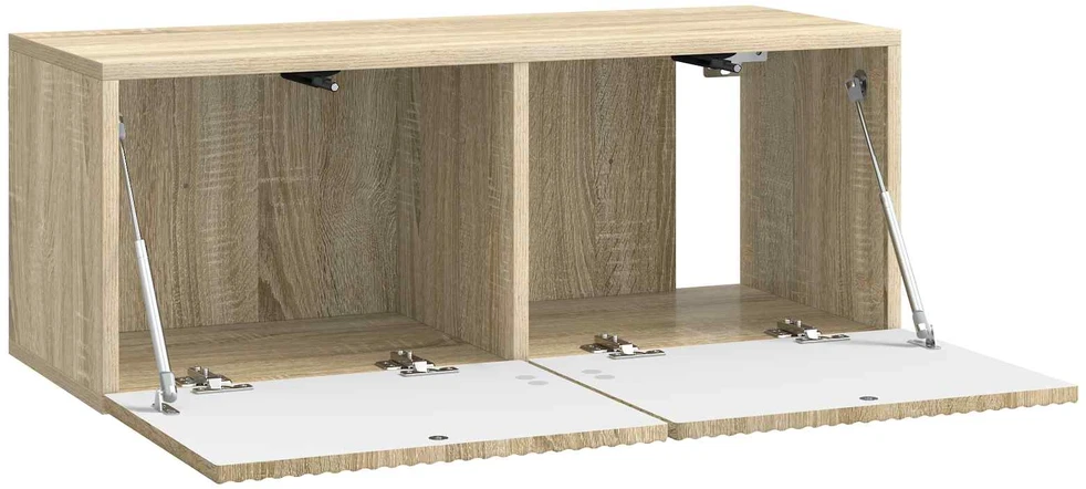 TV staliukas Sieninė TV spintelė 78,5 x 31 x 30 cm Sonoma ąžuolas
