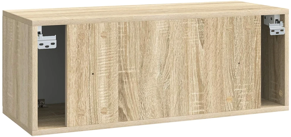 TV staliukas Sieninė TV spintelė 78,5 x 31 x 30 cm Sonoma ąžuolas