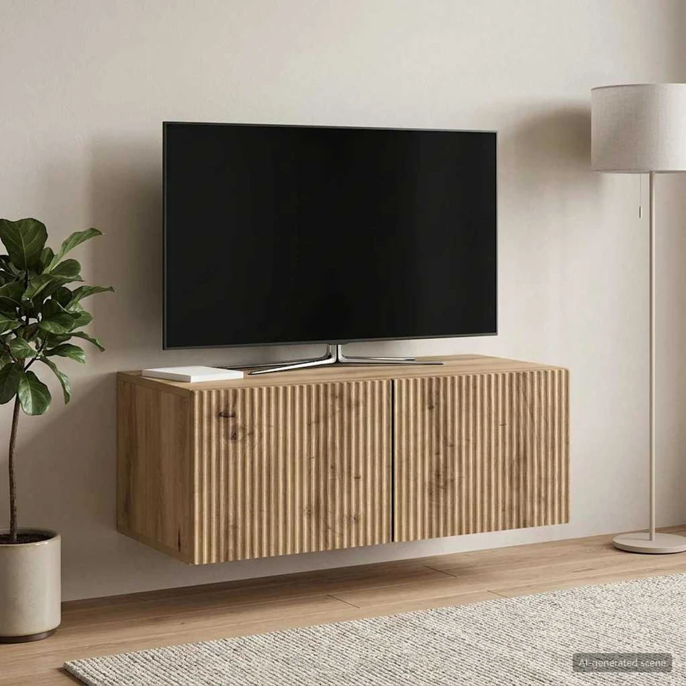 TV staliukas Sieninė TV spintelė 78,5 x 41 x 30 cm Artisano ąžuolo