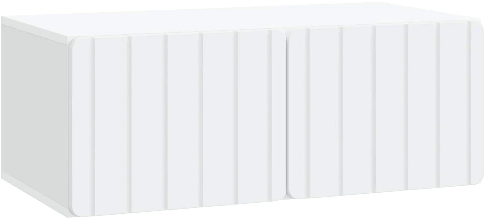 TV staliukas Sieninė TV spintelė 78,5 x 41 x 30 cm Balta Apdirbta mediena