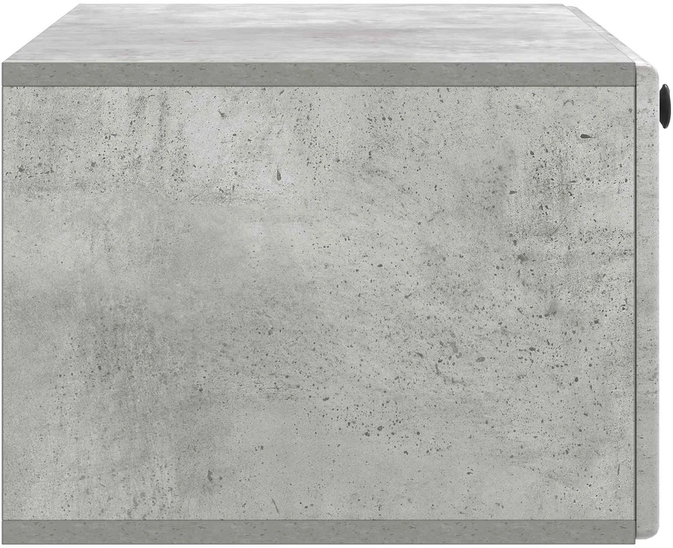 TV staliukas Sieninė TV spintelė 78,5 x 41 x 30 cm Betono pilka