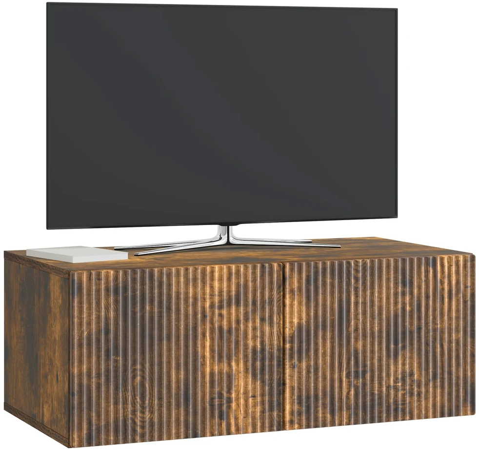 TV staliukas Sieninė TV spintelė 78,5 x 41 x 30 cm Dūminio ąžuolo