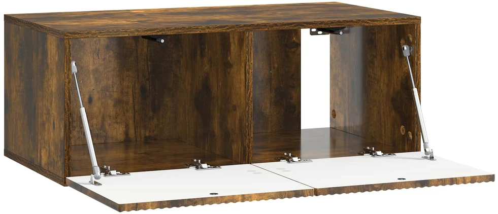 TV staliukas Sieninė TV spintelė 78,5 x 41 x 30 cm Dūminio ąžuolo