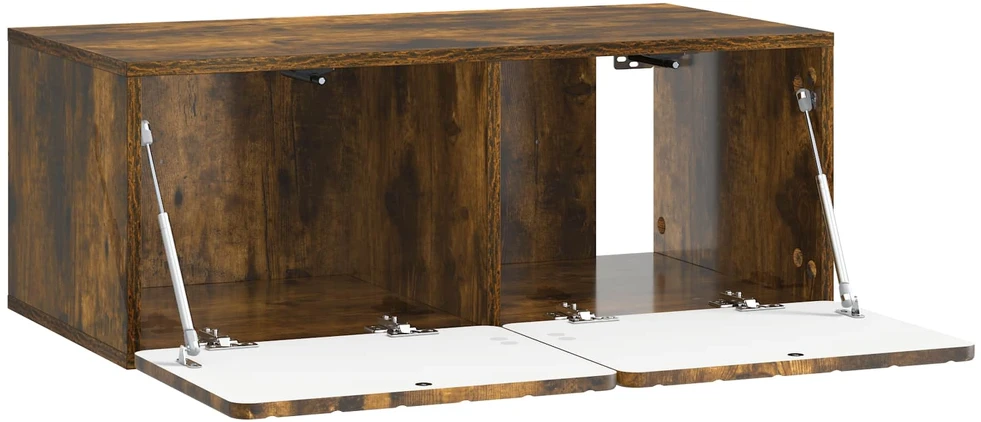 TV staliukas Sieninė TV spintelė 78,5 x 41 x 30 cm Dūminio ąžuolo
