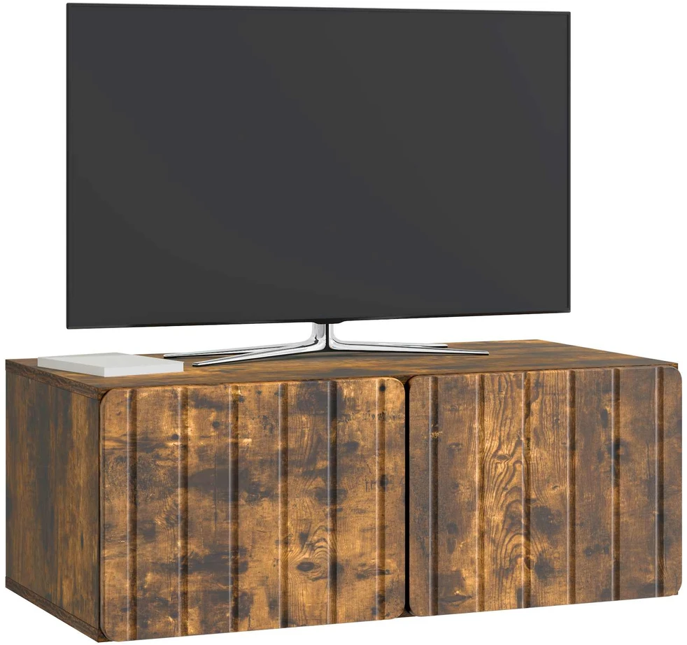 TV staliukas Sieninė TV spintelė 78,5 x 41 x 30 cm Dūminio ąžuolo