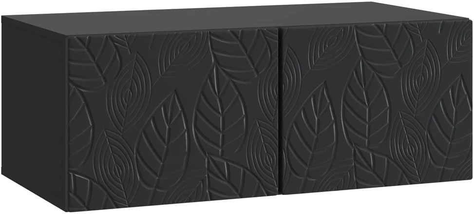 TV staliukas Sieninė TV spintelė 78,5 x 41 x 30 cm Juoda Apdirbta mediena
