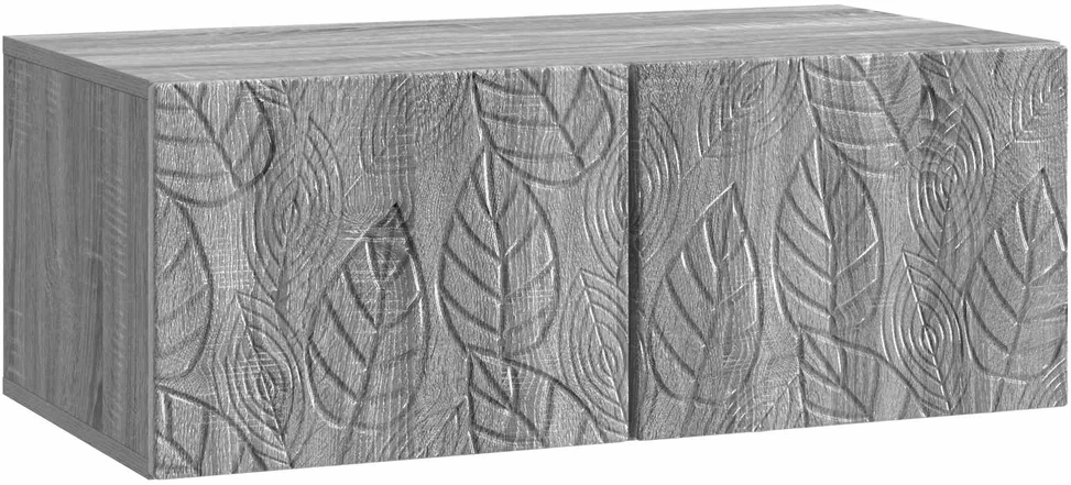 TV staliukas Sieninė TV spintelė 78,5 x 41 x 30 cm Pilka Sonoma