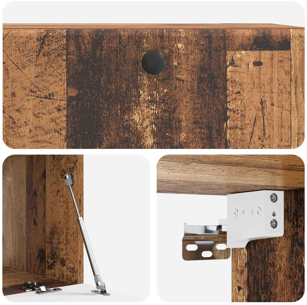 TV staliukas Sieninė TV spintelė 78,5 x 41 x 30 cm Sendintos medienos