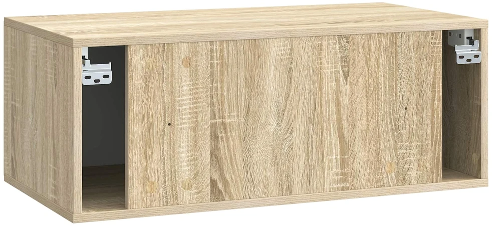 TV staliukas Sieninė TV spintelė 78,5 x 41 x 30 cm Sonoma ąžuolas