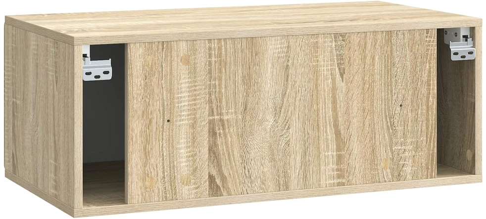TV staliukas Sieninė TV spintelė 78,5 x 41 x 30 cm Sonoma ąžuolas