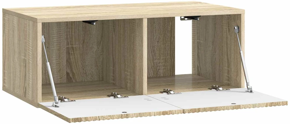 TV staliukas Sieninė TV spintelė 78,5 x 41 x 30 cm Sonoma ąžuolas