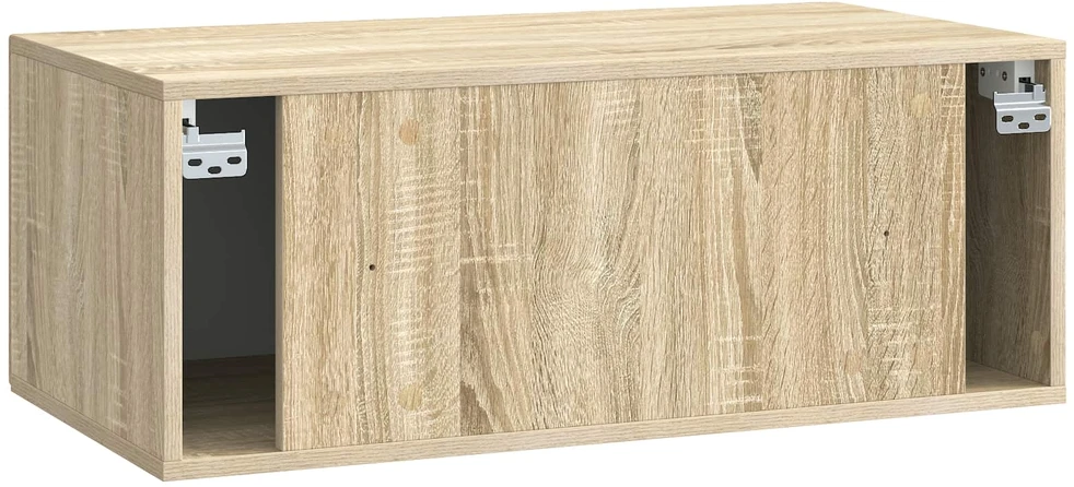 TV staliukas Sieninė TV spintelė 78,5 x 41 x 30 cm Sonoma ąžuolas