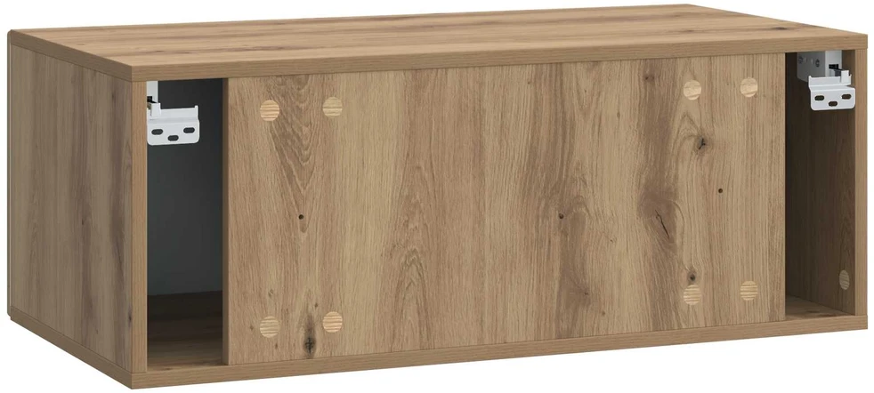 TV staliukas Sieninė TV spintelė 98 x 31 cm Artisano ąžuolo Apdirbta mediena