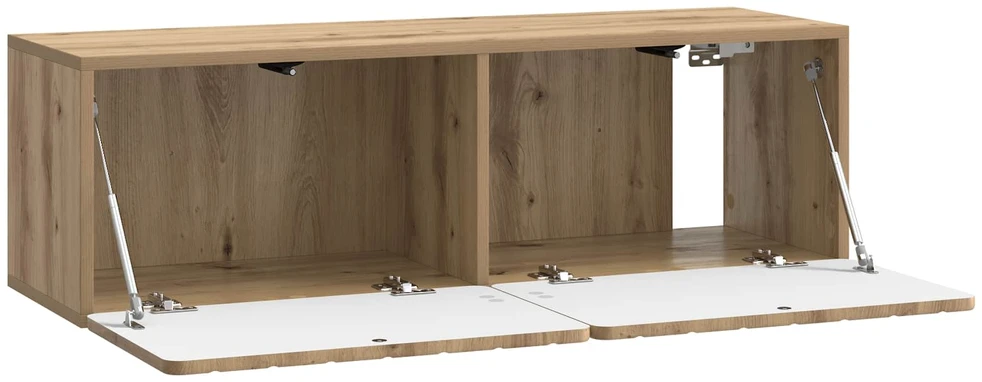 TV staliukas Sieninė TV spintelė 98 x 31 x 30 cm Artisano ąžuolo