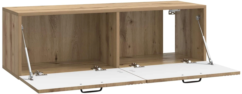 TV staliukas Sieninė TV spintelė 98 x 31 x 30 cm Artisano ąžuolo
