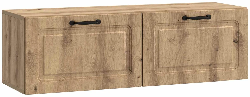TV staliukas Sieninė TV spintelė 98 x 31 x 30 cm Artisano ąžuolo